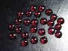 Almandine Garnet 8 x 8 mm winered - cushion cabochon
