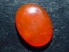 Carnelian 35,36 Ct. - orangered oval cabochon