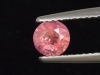 Pezzottaite 5mm round - fine color - Ambatovita, Madagascar