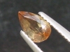 Andalusite - 0,56 Ct. - bright yellow & red - Brazil