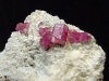 Bixbite / red Beryl - crystals on matrix - rich specimen (946c)