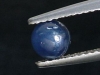 Blue Sapphire 1,00 Ct. - round cabochon - Sri Lanka