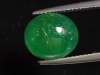 Emerald 4,86 Ct. fine green - oval cabochon - Colombia