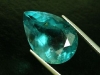 Fluorite 22,46 Ct. - blue green pear - Brazil
