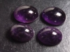 Amethyst 18 x 13 mm - oval cabochon - Brazil