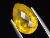 Fire Opal 2,82 Ct. - pear & checker cut - Mexico