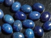Lapislazuli 8 x 6 mm - oval cabochon - intense blue
