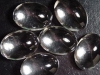 Clear Quartz 18 x 13 mm oval cabochon Brazil