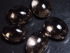 Smokey Quartz 20 x 15 mm oval cabochon Brazil