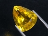 Fluorite 10,95 Ct. - intense yellow - fancy trillion Brazil