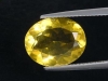 Fluorite 7,08 Ct. - intense yellow - oval Brazil