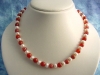 Fire Agate & Pearl necklace 200 Ct. fresh design