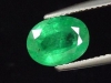 Emerald 1,97 Ct. top color - oval Zaire