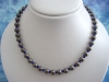 Blue & golden Pyrite necklace with Lapislazuli 291 Ct.
