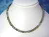 Labradorite necklace 117 Ct. fine blue shimmer