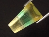 Fluorite 8,49 Ct. multicolor banded fancy cut - Brazil