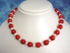 Coral & Pearl heavy necklace - 237,60 Ct. fine