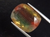 Fluorite 20,22 Ct. multicolor banded antique cut Brazil