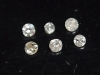 Diamond lot 0,07 Ct. - 6 pcs - full round cut - H white - India