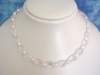 Beryl necklace 157 Ct. faceted nuggets with fine Akoya Pearls