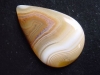 Agate 49,32 Ct. banded - pear cabochon Brazil