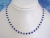Lapislazuli necklace 82,64 Ct. with Quartz modern design