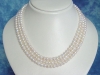 140 cm extra long pearl necklace - fine 6 mm pearls
