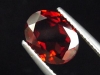 Rhodolite Garnet 2,43 Ct. Red Oval Mozambique