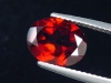 Rhodolite Garnet 2,75 Ct. red oval Mozambique