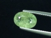 Demantoid 2,11 Ct. - apple green oval - Ural, Russia