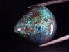 Azurite 28,34 Ct. pear cabochon Brazil