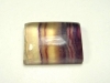 52,24 Ct. - Fluorite - multicolor banded cab. (1153)