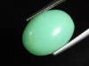 Chrysoprase 11,16 Ct. oval cabochon Brazil