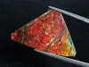 Ammolite 21,80 Ct. multicolor - fancy Cabochon 32 mm