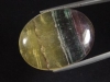 Fluorite 47,90 Ct. multicolor banded oval cabochon