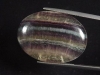 Fluorite 48,43 Ct. multicolor banded oval cabochon