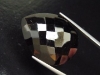 Smokey Quartz 50,34 Ct. pear checker board cut