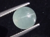 Aquamarine 2,92 Ct. - bright cat's eye - round cabochon