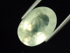Prehnite 6,76 Ct. faceted oval cut Australia