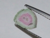 Watermelon Tourmaline 1,55 Ct. - 7,5 mm slice