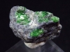 Tanzanite + Tsavorite specimen 19 mm - Tanzania