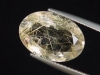 Rutile Quartz 6,71 Ct. - faceted oval - golden needles