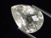 Tourmaline Quartz 6,73 Ct. - faceted pear - black needles