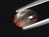 Andalusite 1,01 Ct. oval cabochon - Minas Gerais, Brazil