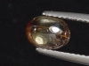 Andalusite 1,25 Ct. oval cabochon - Minas Gerais, Brazil