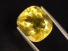 Fluorite 10,56 Ct. - fine yellow - cushion Brazil