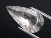 Rutile Quartz 7,51 Ct. - pear faceted - black needles
