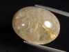 Rutile Quartz 19,15 Ct. fine golden needles oval cabochon