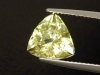 Apatite 3,71 Ct. yellow - perfect trillion cut - Brazil