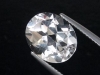 White Topaz 6,21 Ct. - oval 12 x 10 mm
